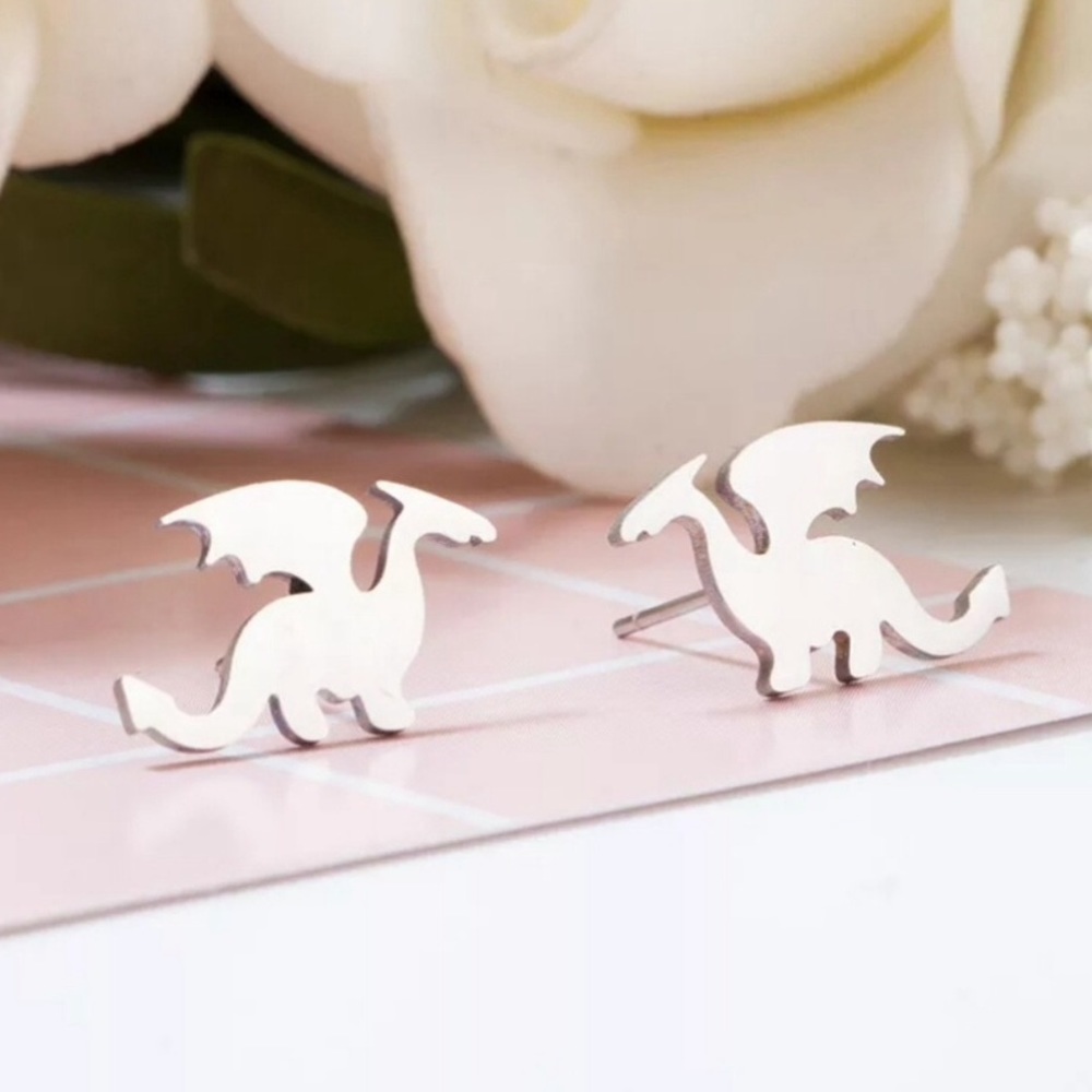 Dragon Stainless Steel Earrings